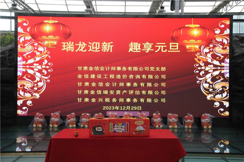 瑞龙迎新  趣享元旦